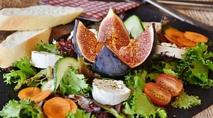 Fruits, veggies, salad