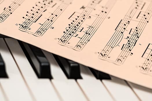 music notes